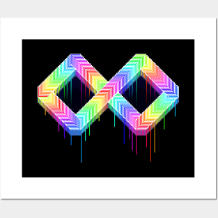 Color Infinity Posters and Art